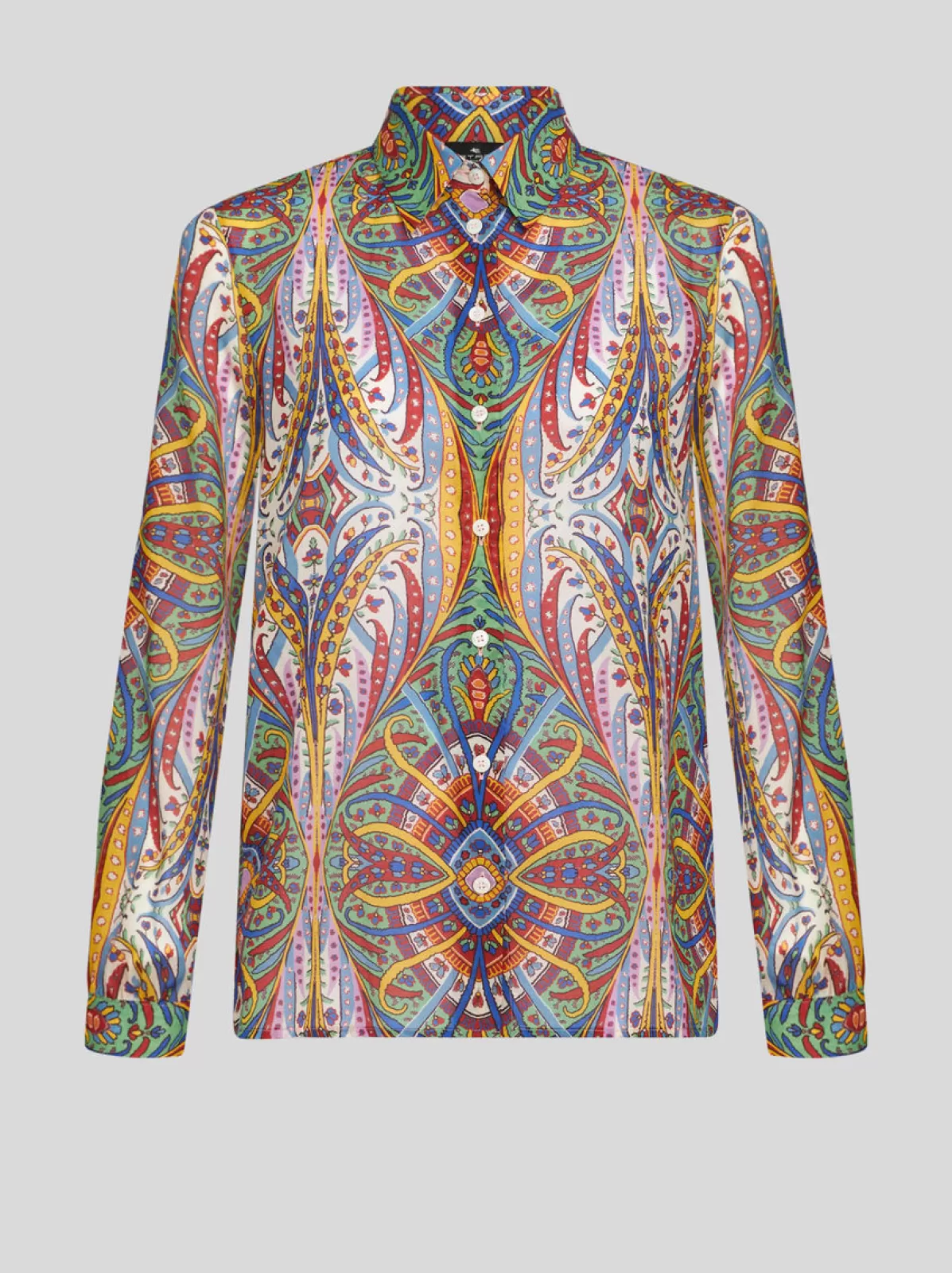 Donna Etro Camicia In Cotone Con Stampa | Donna | |