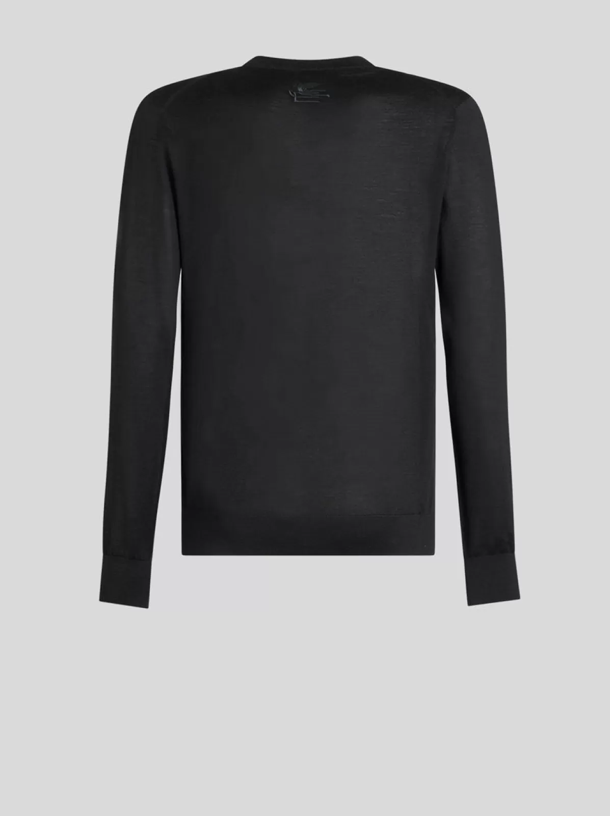Uomo Etro Maglia In Seta E Cashmere Con Logo Sul R | Uomo |
