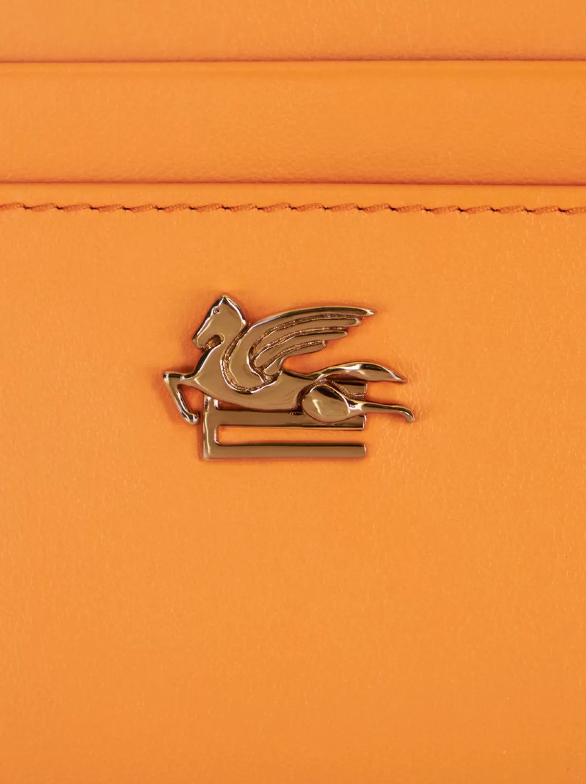Donna Etro PORTA CARTE DI CREDITO IN PELLE CON PEGASO |