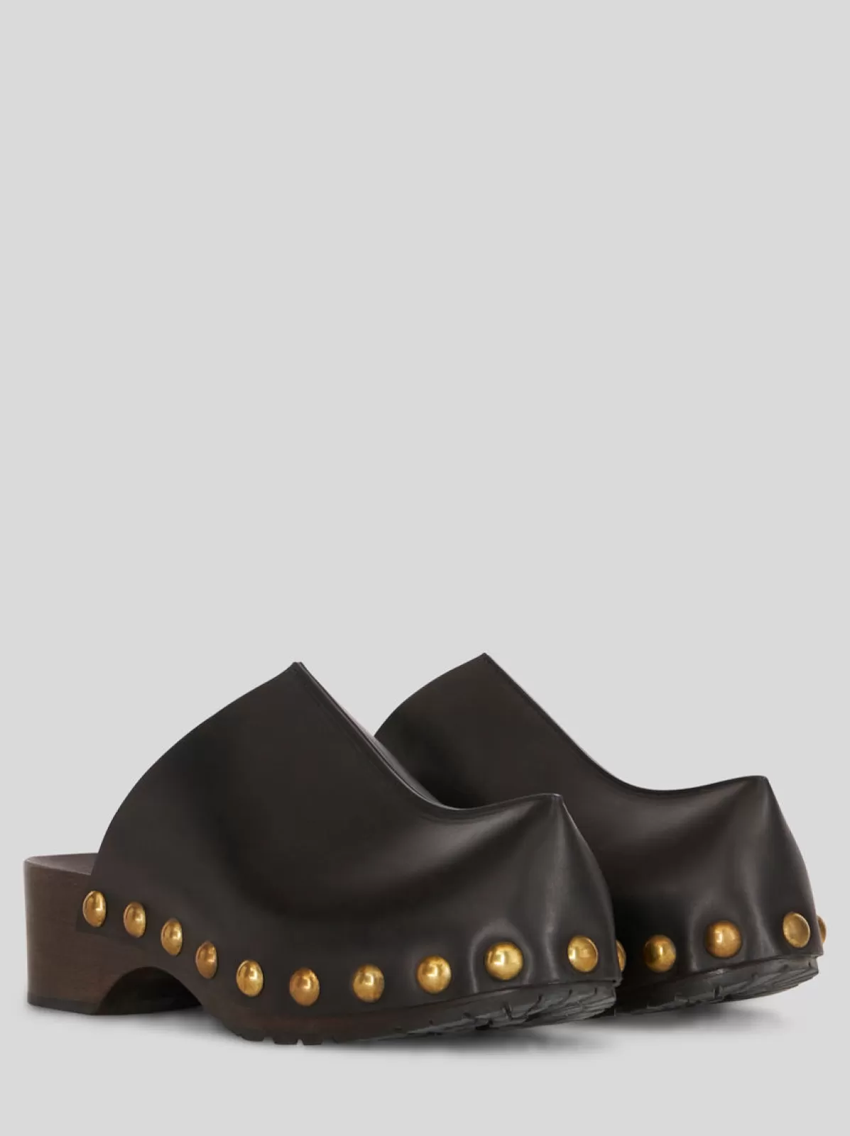 Uomo Etro Zoccoli In Pelle Con Punta Orientale | Uomo | |